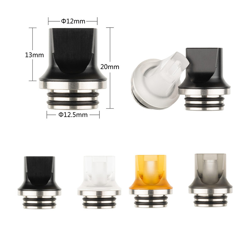[Global-CN02] Reewape Resin 810 Drip Tip Random Color (10pcs/pack)