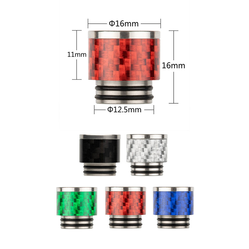 [Global-CN02] Reewape Resin 810 Drip Tip Random Color (10pcs/pack)