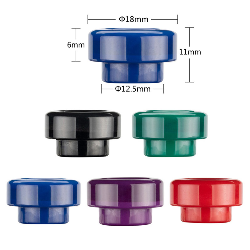 [Global-CN02] Reewape Resin 810 Drip Tip Random Color (10pcs/pack)