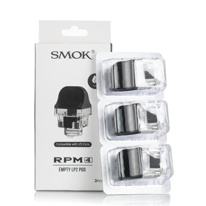 [Global-CN02][Pre-order] SMOK RPM 4 Empty Pod Cartridge 5ml (3pcs/pack)