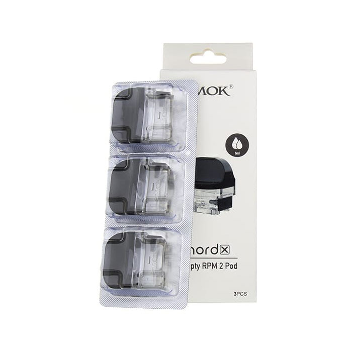 [Global-CN02][Clearance] Smok Nord X Empty Pod Cartridge 6ml (3pcs/pack)