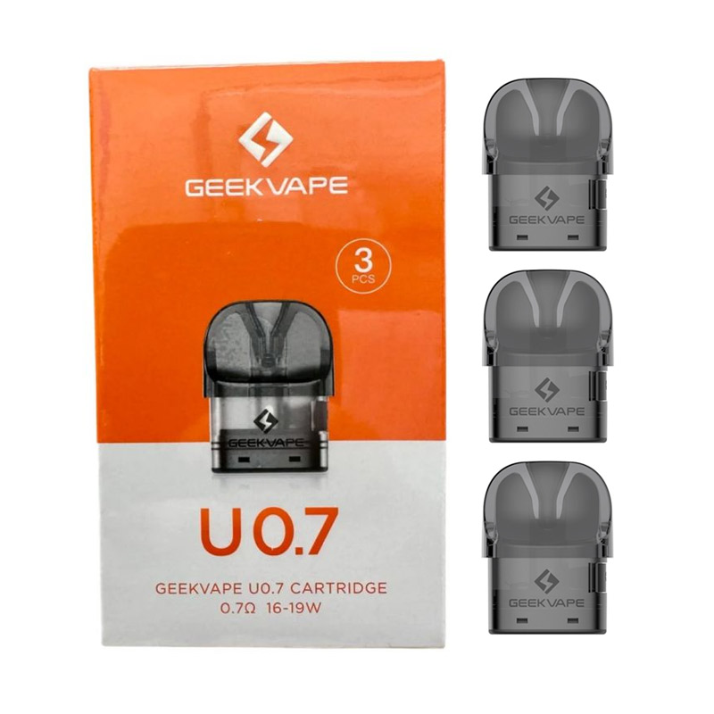 [Global-CN02][Pre-order] Geekvape U Pod Cartridge for Sonder U Kit / Wenax U Kit / AU Kit / Obelisk UKit / Digi-U Kit 2ml (3pcs/pack)