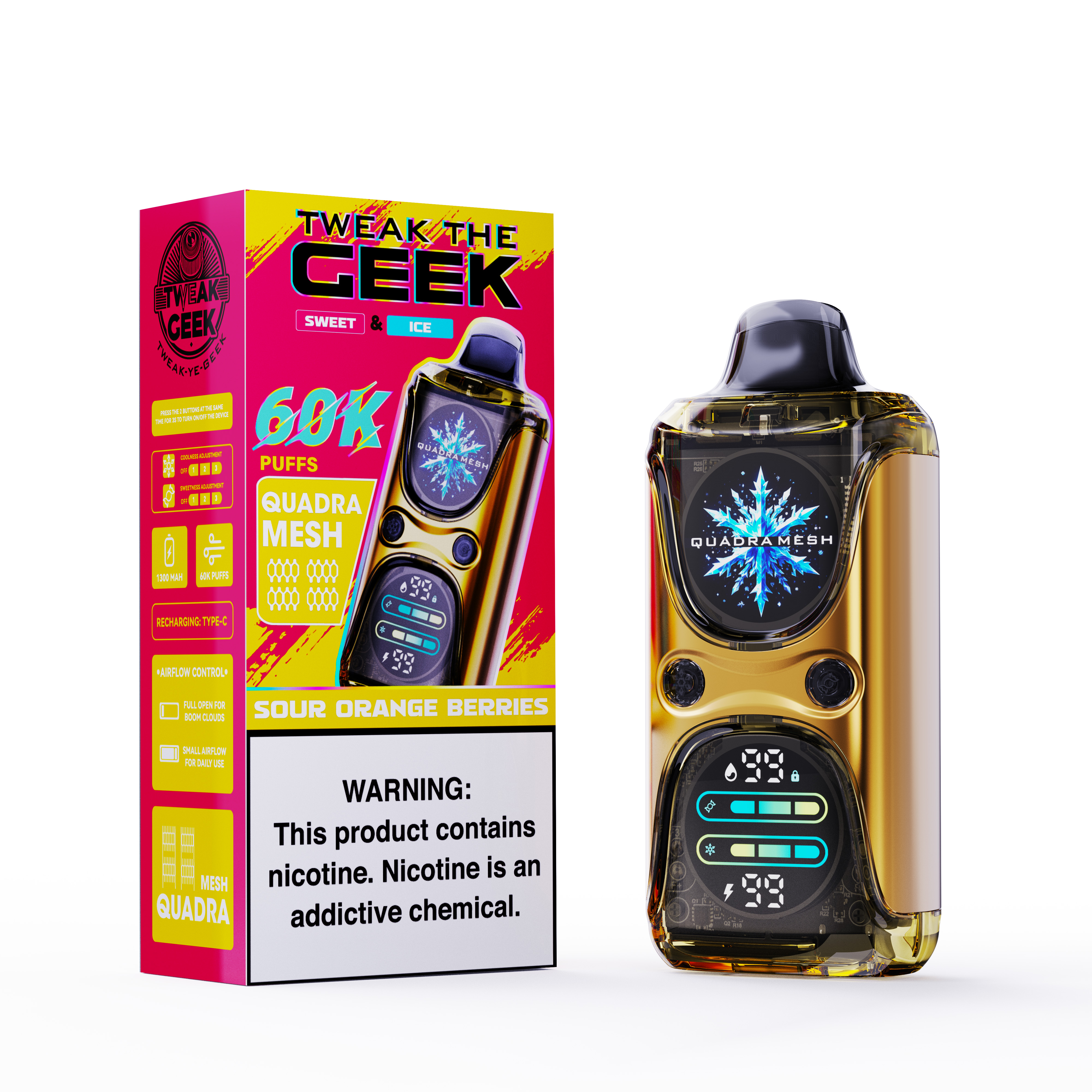 [Europe-DE01] KEYSTONE Tweak The Geek 60K Kit 45ml