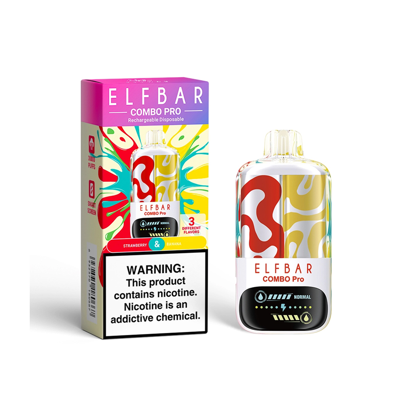 [Europe-PL01] Authentic ELFBAR COMBO Pro 30000 Kit 17ml 2 in 1