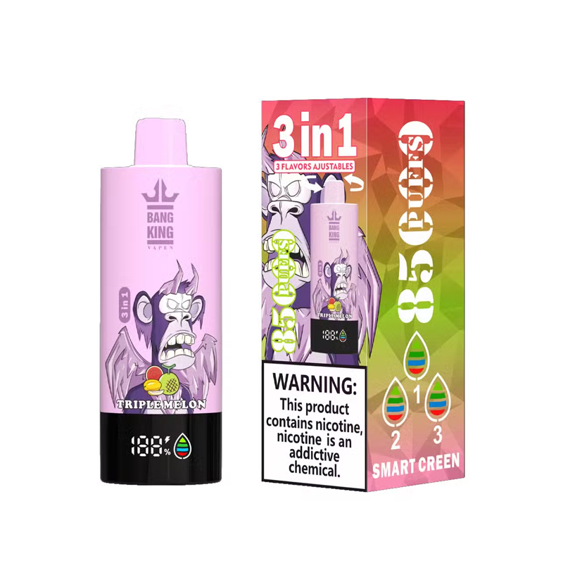 [Europe-PL01] Bang King Triple 85000 Puffs 3 in 1 Kit 63ml