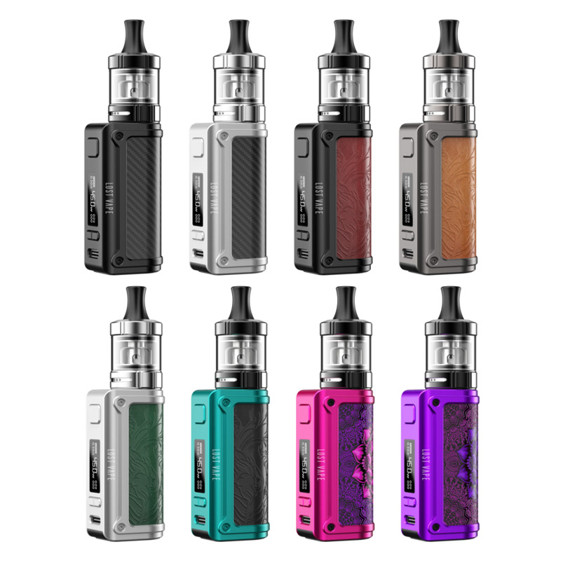[Global-CN02] Lost Vape Thelema Mini 45W Box Mod Kit with UB Lite Tank Atomizer 1500mAh 3.5ml