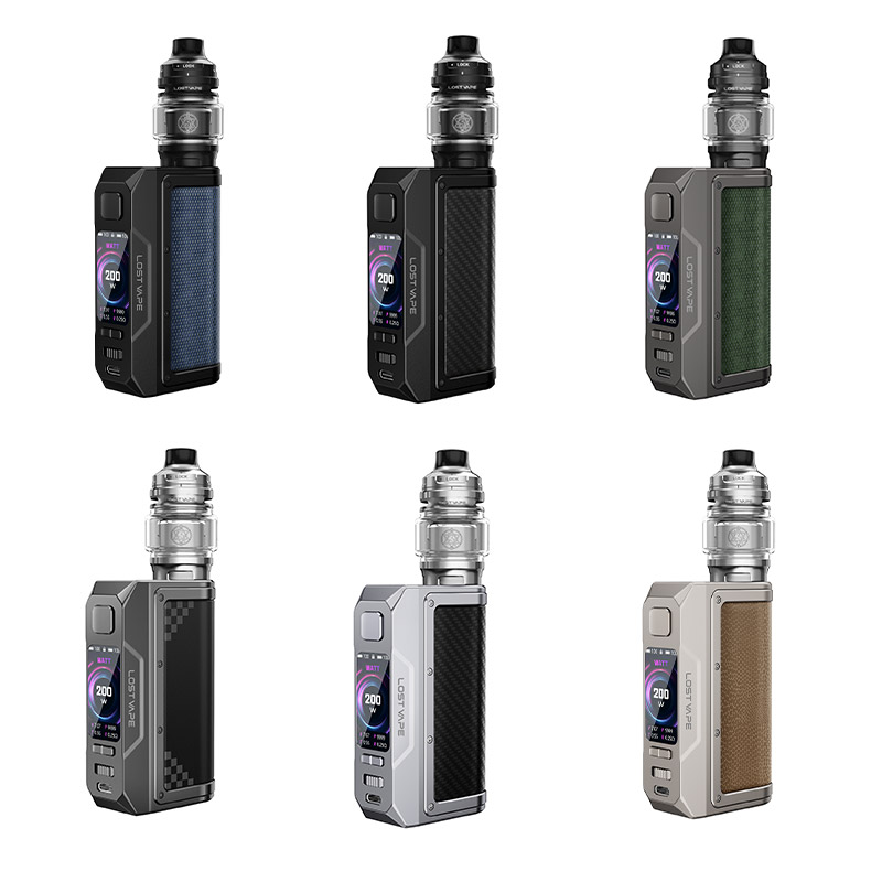 [Global-CN02] Lost Vape Thelema Q200 Pro Mod Kit 200W with Centaurus Sub Ohm V2 Tank 5ml