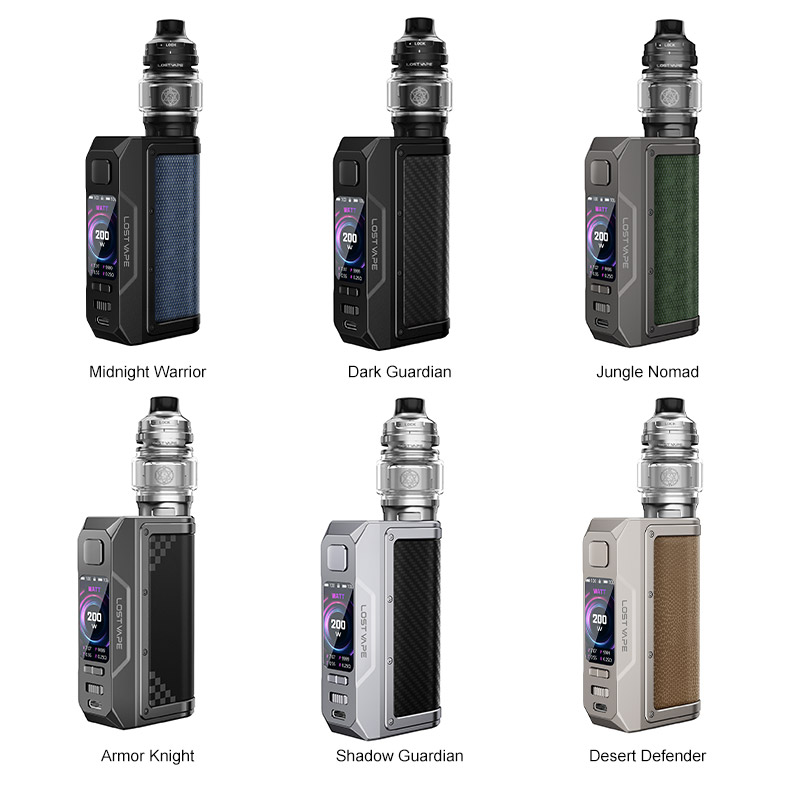 [Global-CN02] Lost Vape Thelema Q200 Pro Mod Kit 200W with Centaurus Sub Ohm V2 Tank 5ml
