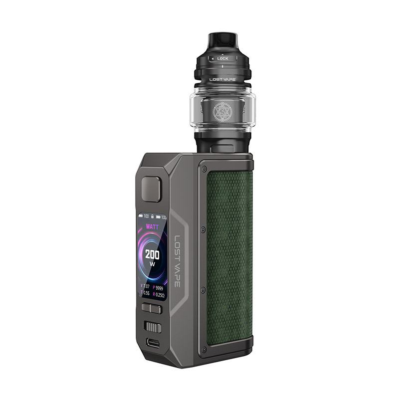 [Global-CN02] Lost Vape Thelema Q200 Pro Mod Kit 200W with Centaurus Sub Ohm V2 Tank 5ml