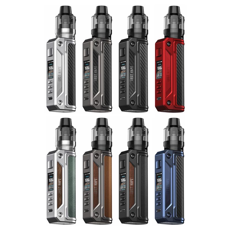 [Global-CN02] Lost Vape Thelema Solo 100W Mod Kit with UB PRO Pod Tank Atomizer 5ml