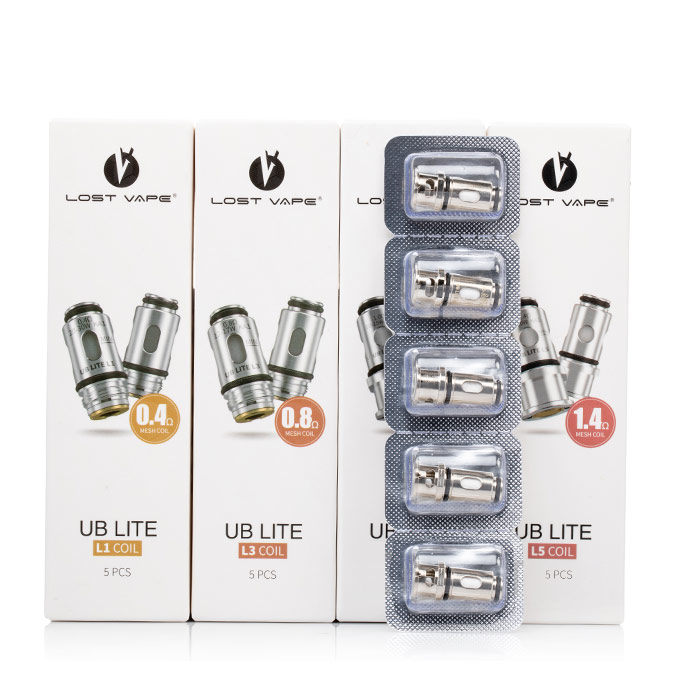 [Global-CN02] Lost Vape UB Lite Series Replacement Coil for UB Lite Kit / Ursa Mini Kit / UB Lite Tank / UB Lite Pod Tank (5pcs/pack)