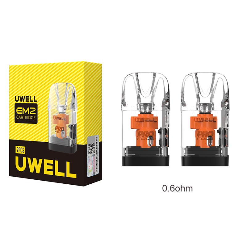 [Global-CN02] UWELL EM2 Pod Cartridge 4.5ml 2pcs/pack