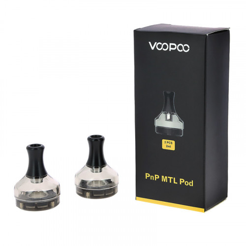 [Global-CN02] Voopoo PnP MTL Empty Pod Cartridge 2ml For V.Suit ,Drag S,Drag X,Drag Max,Argus Kit,Seal Kit (2pcs/pack)