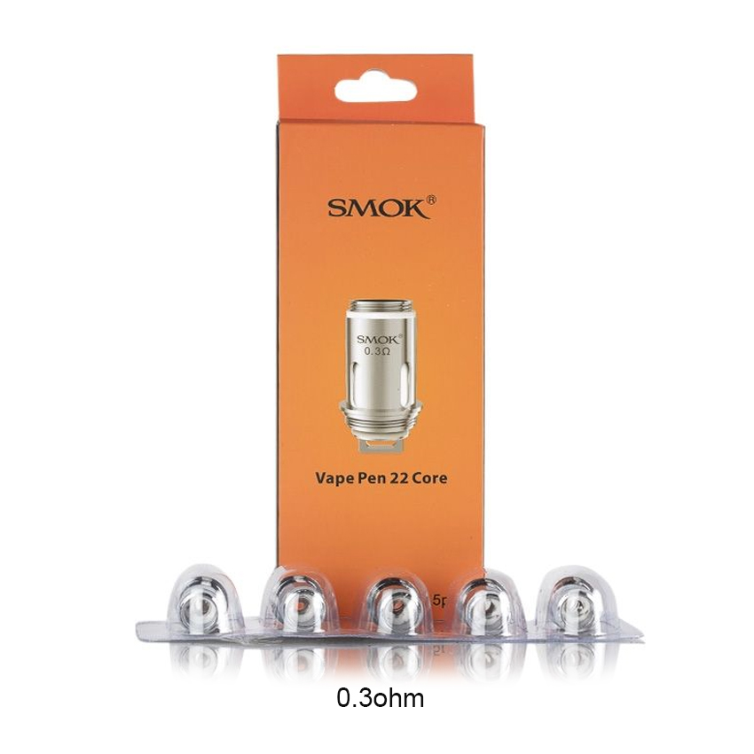 [Global-CN02] Smok Vape Pen Coils for Smok Vape Pen 22 Kit, Vape Pen Tank, Vape Pen Plus Kit, Vape Pen V2 Kit(5pcs/Pack)