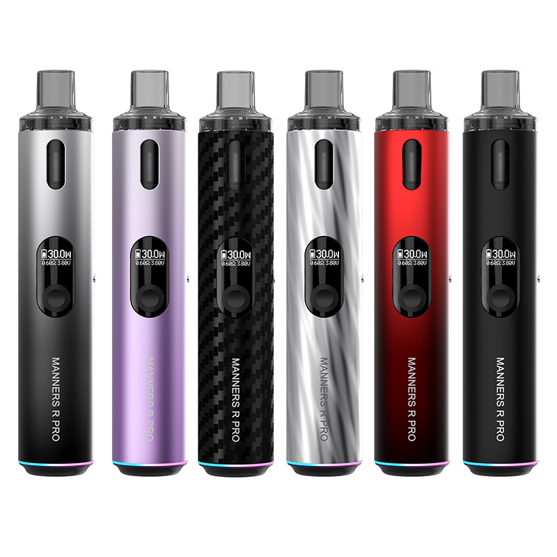 [Global-CN02] Vapefly Manners R PRO Pod System Kit 1100mAh 2ml-CigBest DE