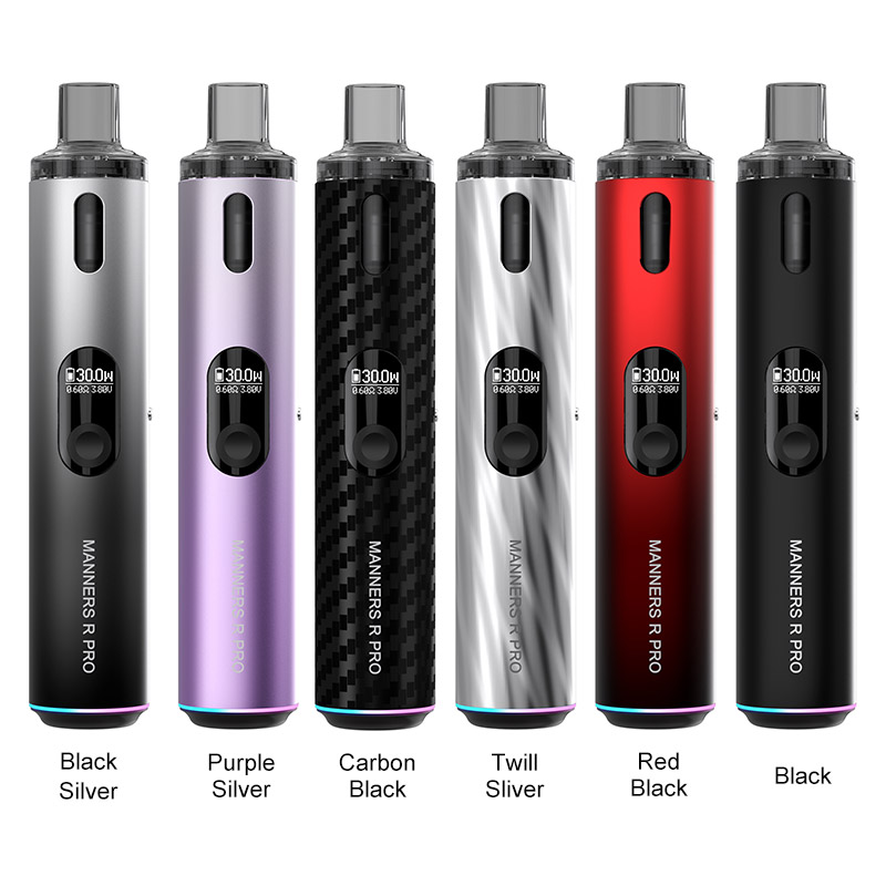 [Global-CN02] Vapefly Manners R PRO Pod System Kit 1100mAh 2ml-CigBest DE