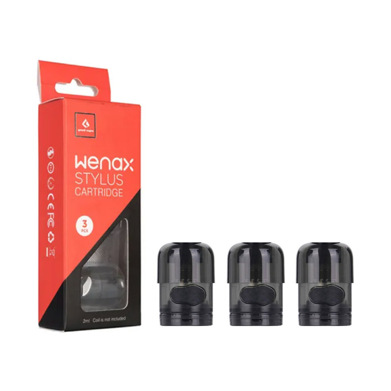[Global-CN02][Vorbestellung] Geekvape Wenax Leere Pod-Kartusche für Stylus Kit, SC Kit 2ml (3 Stück/Packung)-CigBest DE