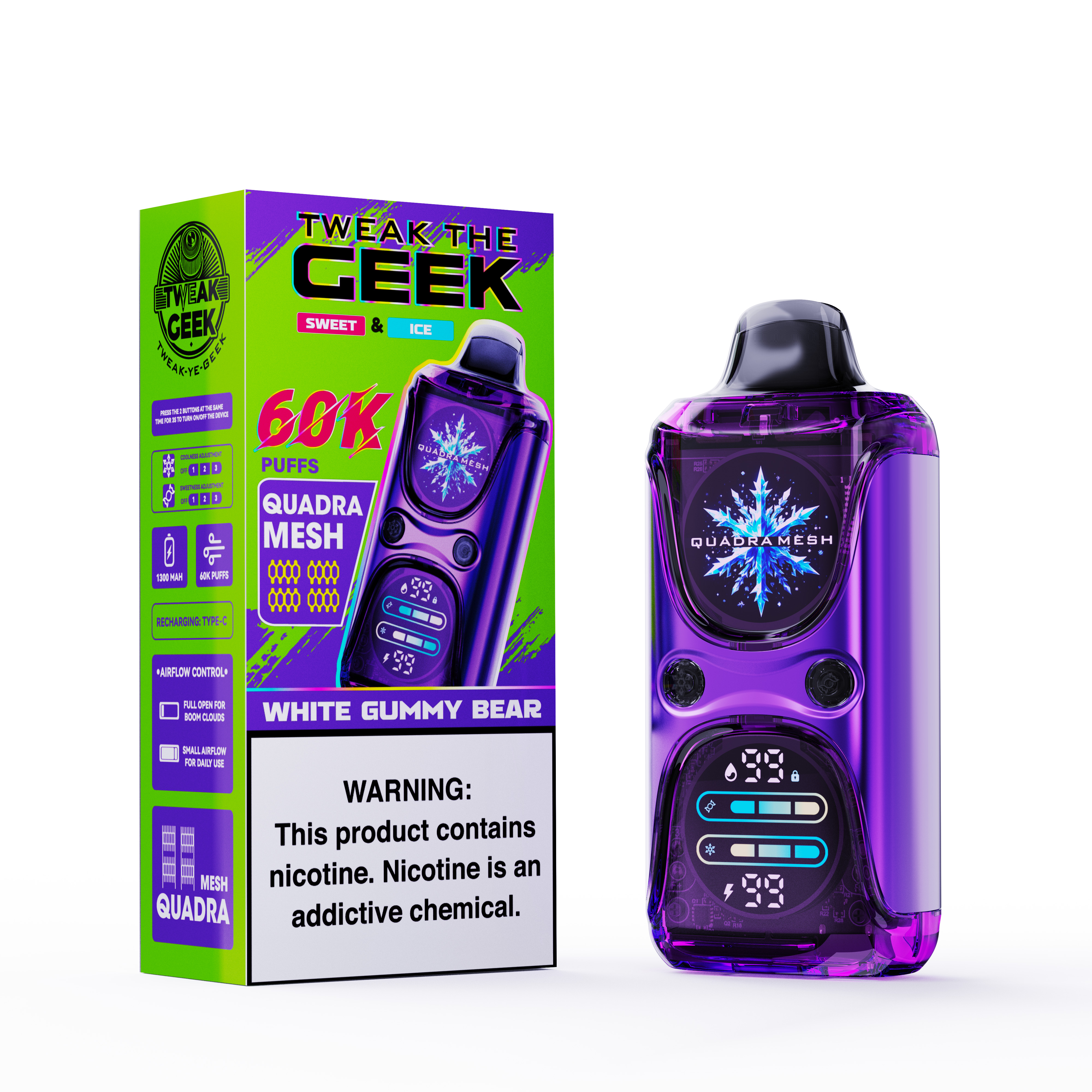 [Europe-DE01] KEYSTONE Tweak The Geek 60K Kit 45ml