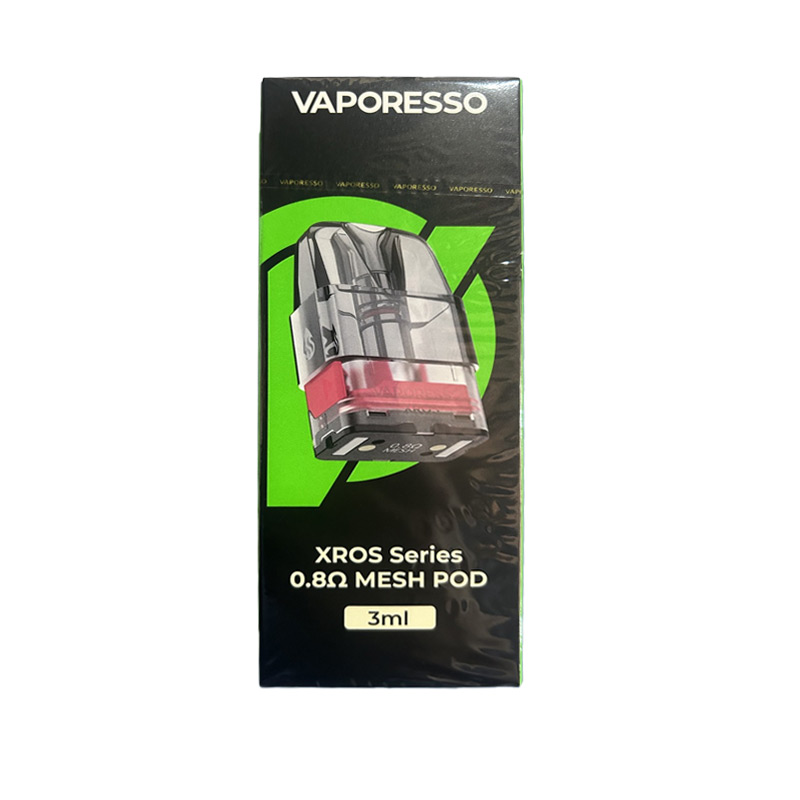 [Global-CN02] Vaporesso Xros Series Pod Cartridge for Xros / Xros 2 / Xros Mini / Xros 3 / Xros 3 Mini / Xros Nano / Xros 3 Nano / Xros Pro / Xros Cube / XROS 4 / XROS 4 Mini/ Xros 4 Nano/Xros 5/Xros 5 MINI Kit 2ml / 3ml (4pcs/pack)