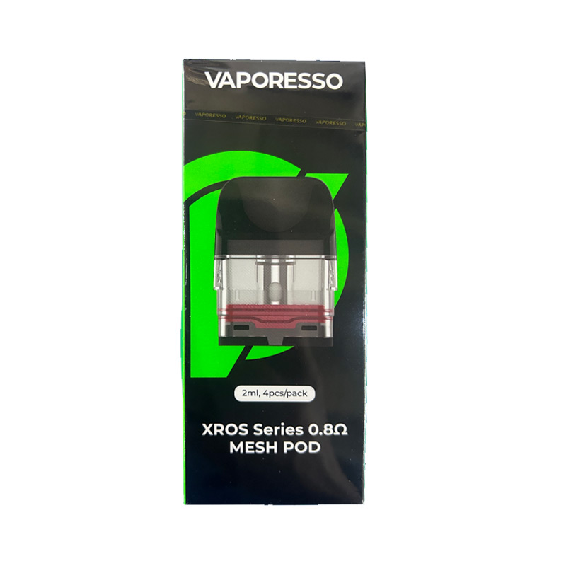 [Global-CN02] Vaporesso Xros Series Pod Cartridge for Xros / Xros 2 / Xros Mini / Xros 3 / Xros 3 Mini / Xros Nano / Xros 3 Nano / Xros Pro / Xros Cube / XROS 4 / XROS 4 Mini/ Xros 4 Nano/Xros 5/Xros 5 MINI Kit 2ml / 3ml (4pcs/pack)