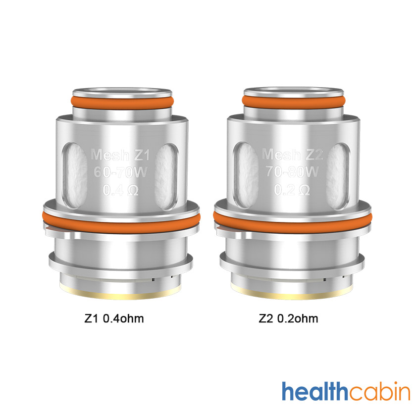 [Global-CN02] Geekvape Z Series Coil For Z (Zeus) Sub Ohm Tank,Obelisk Tank,Obelisk 120FC kit,Obelisk 200 kit,Z Sub Ohm 2021 Tank,Z Sub Ohm SE Tank,Z Fli Tank / Aegis Legend III Kit (5pcs/pack)