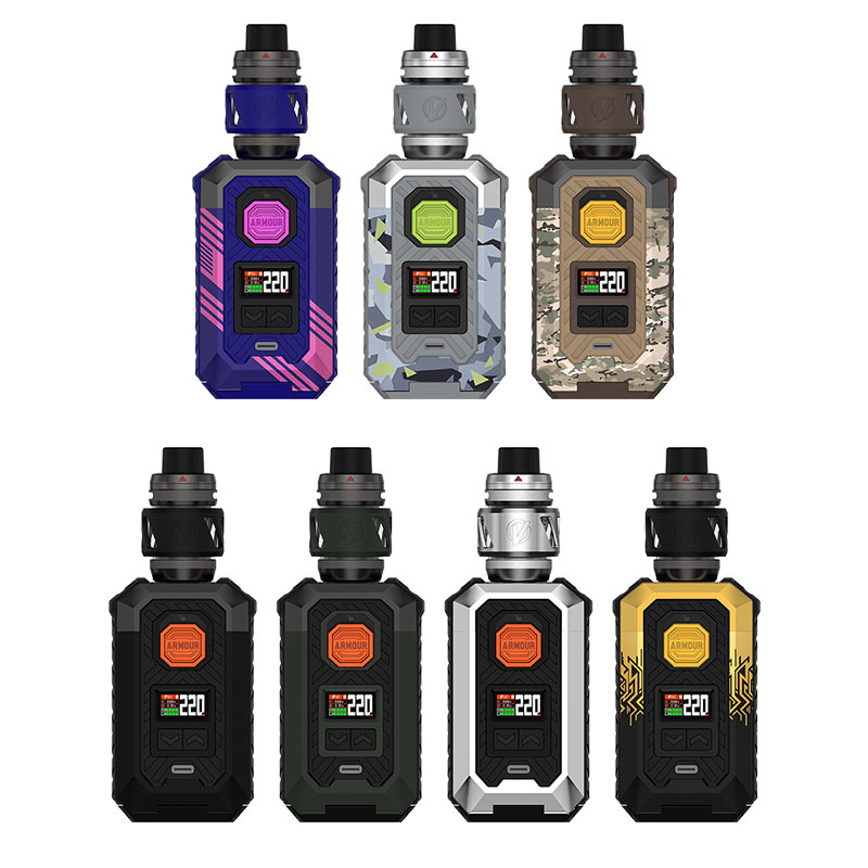 [Global-CN02] Vaporesso Armour Max 200W Mod Kit with iTank T Atomizer 6ml