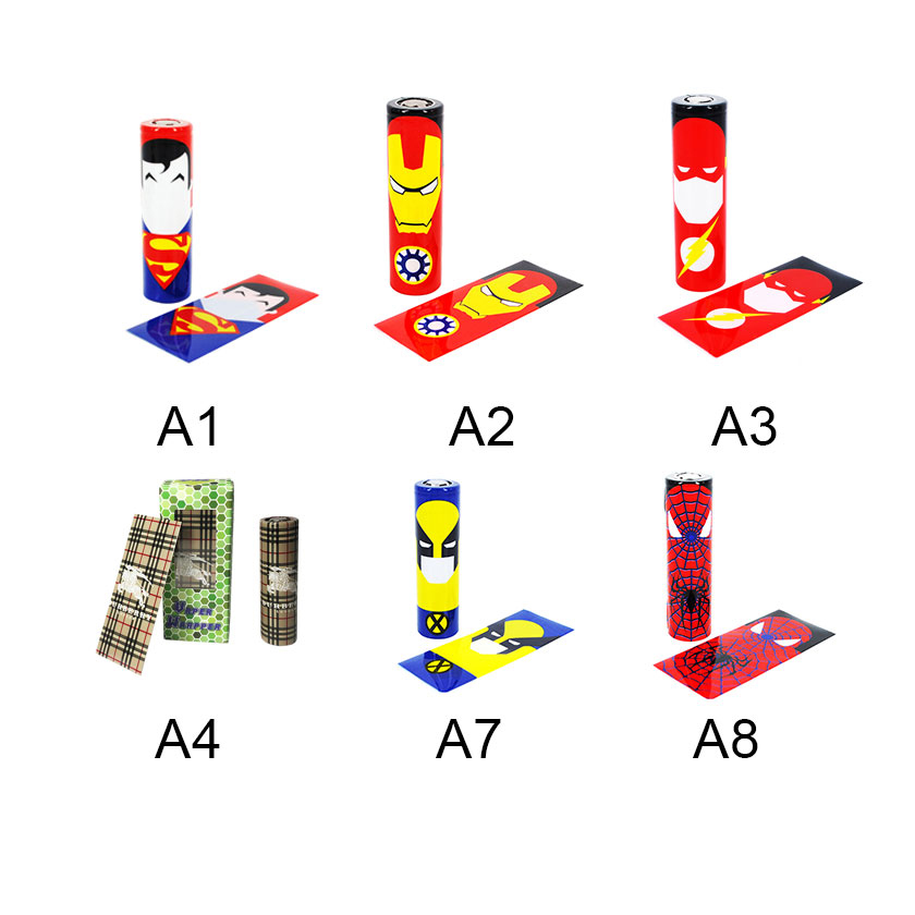 [Global-CN04] 20pcs 18650 Battery Wrappers