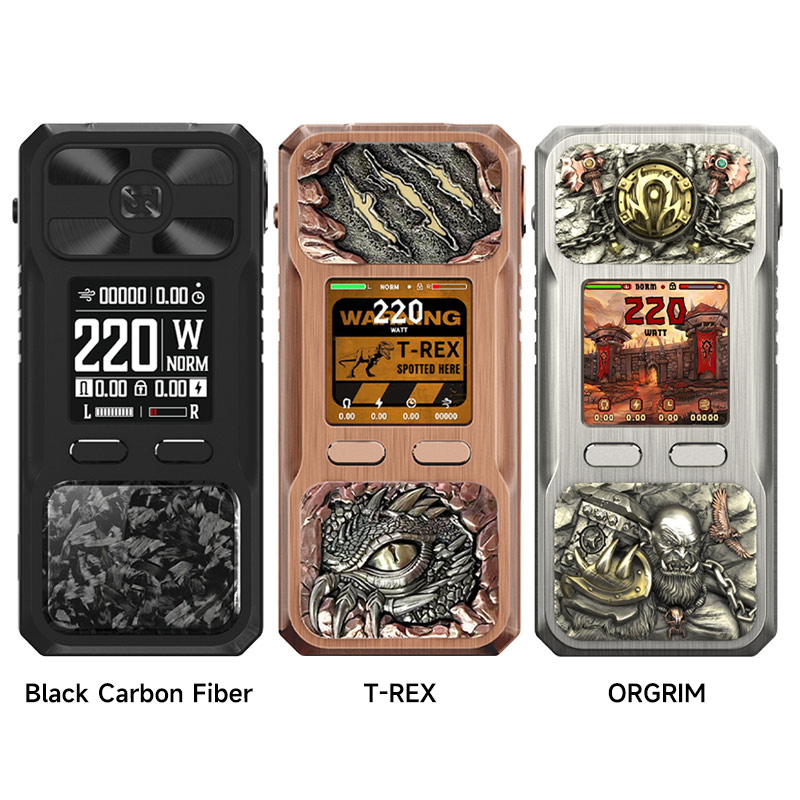 [Global-CN02][Pre-order] BD Vape Rayden 220 Dual Battery Vape Mod 220W