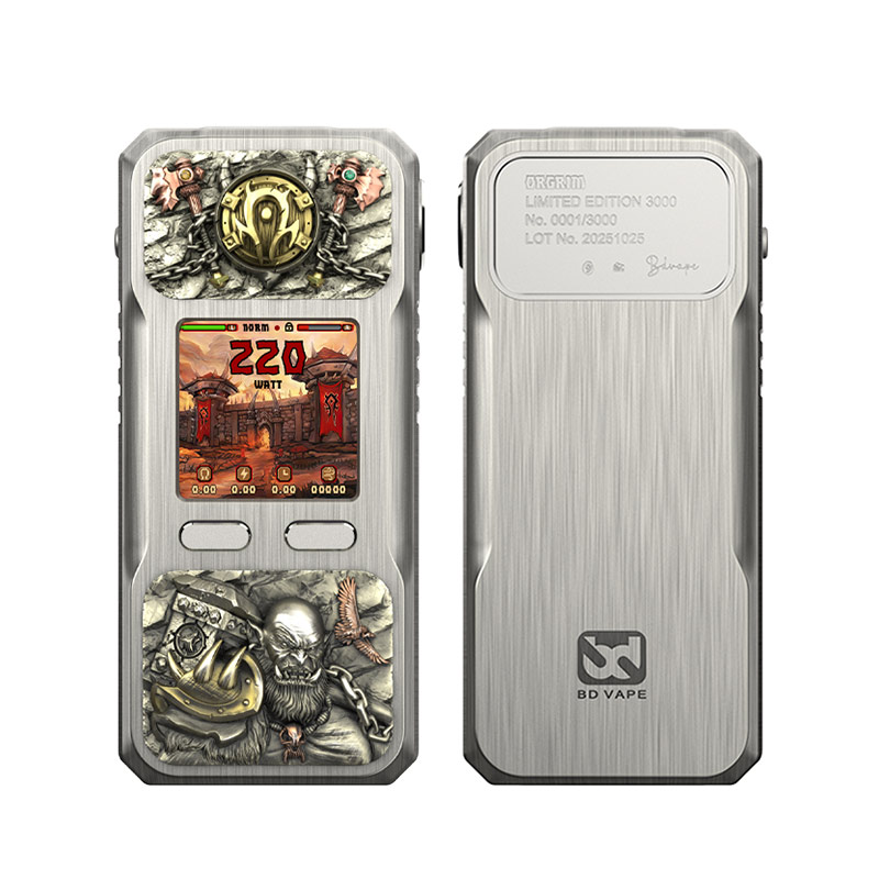 [Global-CN02][Pre-order] BD Vape Rayden 220 Dual Battery Vape Mod 220W