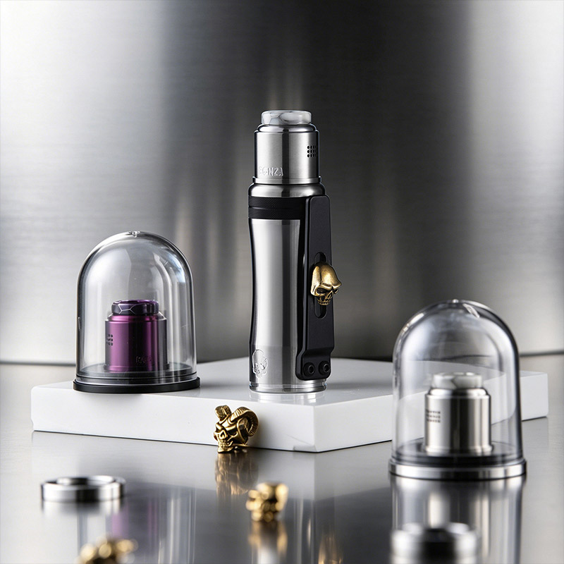 [Global-CN02][Pre-order] Thunder Cloud X Vaping Bogan Bonza Pro Mech Mod (Single 21700/18650)
