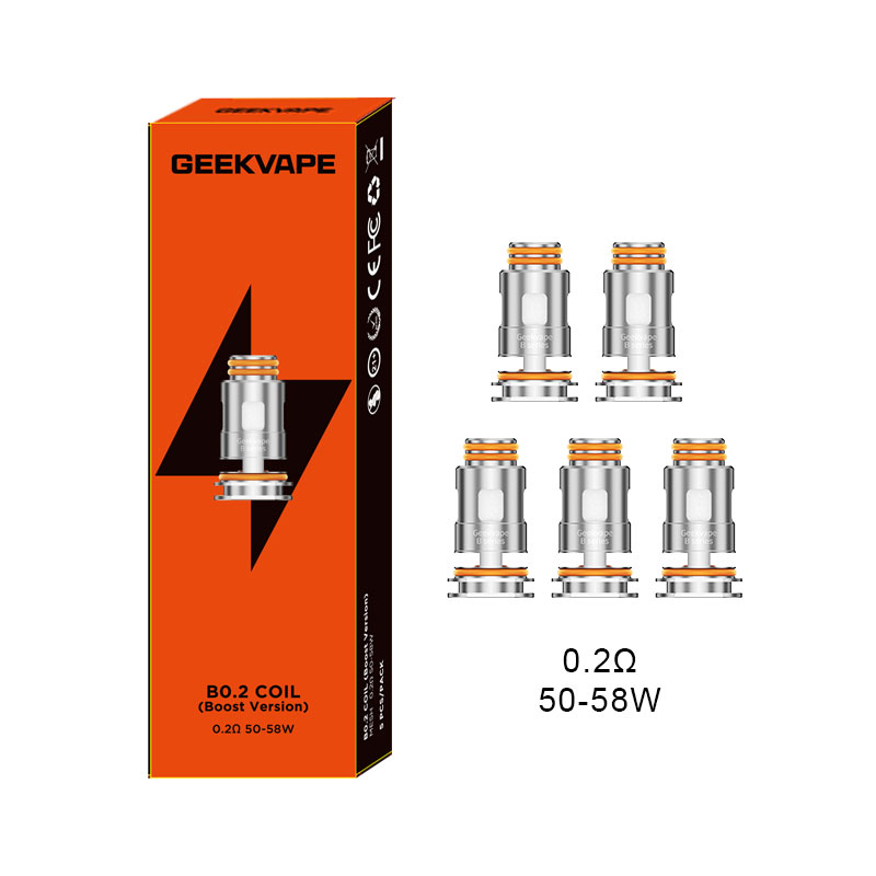 [Global-CN02] Geekvape B Series Coil Boost Version 5pcs/pack
