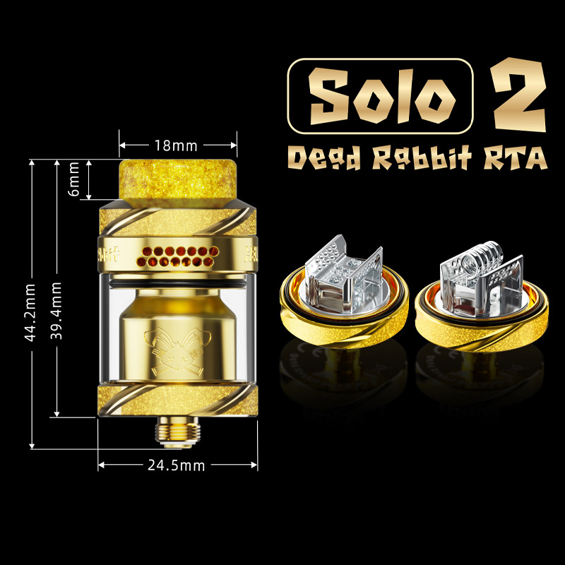 [Global-CN02] Hellvape Dead Rabbit Solo 2 RTA Tank 4ml