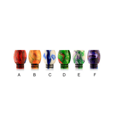 [Global-CN02] Reewape Resin 510 Drip Tip Random Color (10pcs/pack)