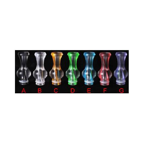 [Global-CN02] Reewape Resin 510 Drip Tip Random Color (10pcs/pack)