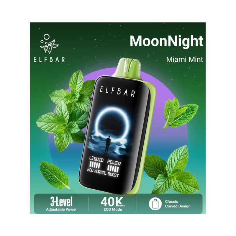 [Europe-PL01][Wholesale] ELFBAR Moon Night 40000 Kit 23ml Free Shipping