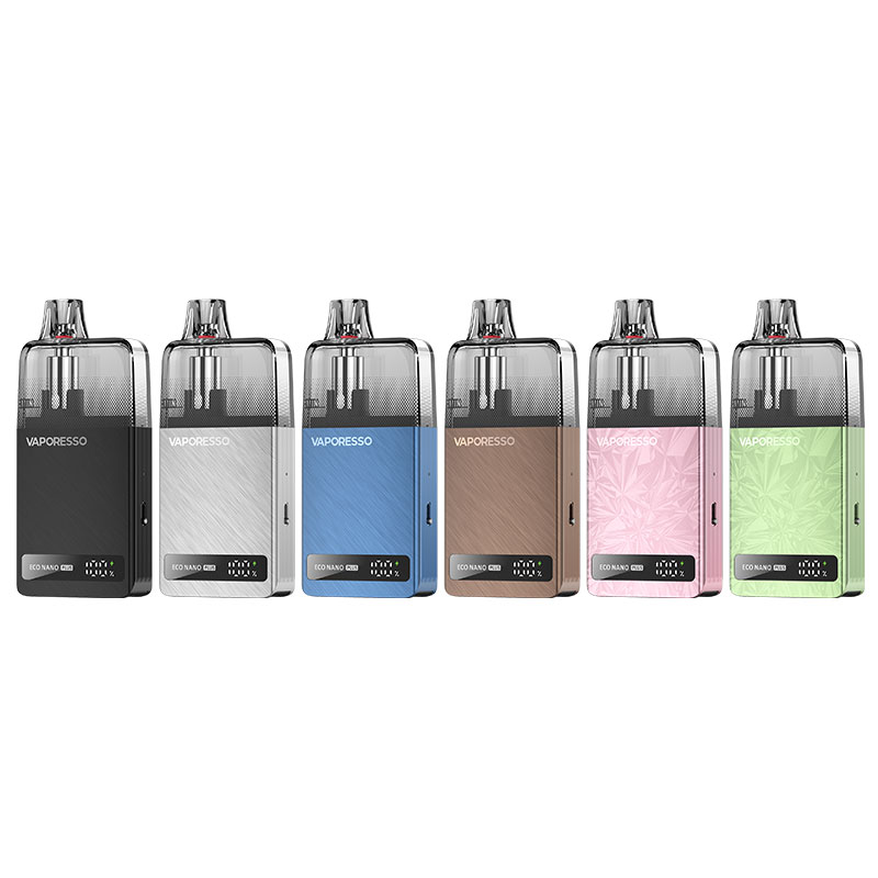 [Global-CN02][Pre-order] Vaporesso Eco Nano Plus Pod System Kit 1400mAh 10ml