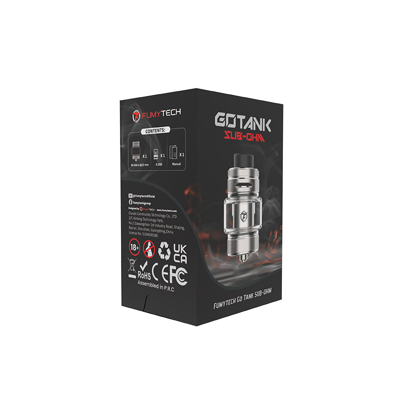 [Global-CN02][Pre-order] Fumytech GO Tank Sub Ohm Tank 5.5ml
