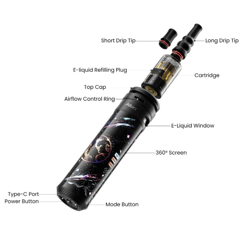 [Global-CN02][Pre-order] Lost Vape Astara Pod System Kit 3800mAh 6ml