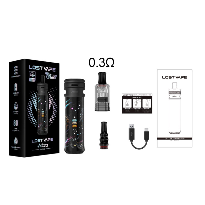[Global-CN02][Pre-order] Lost Vape Astara Pod System Kit 3800mAh 6ml