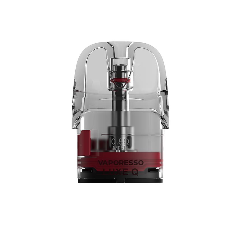 [Global-CN02] Vaporesso LUXE Q Pod Cartridge for LUXE QS Kit / Luxe Q Kit / LUXE Q2 Kit / LUXE Q2 SE Kit 2ml / 3ml (4pcs/pack)