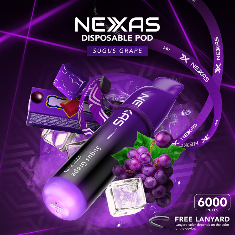 [Global-CN02] Nexas 6000 Puffs Disposable Vape Kit 600mAh 12ml
