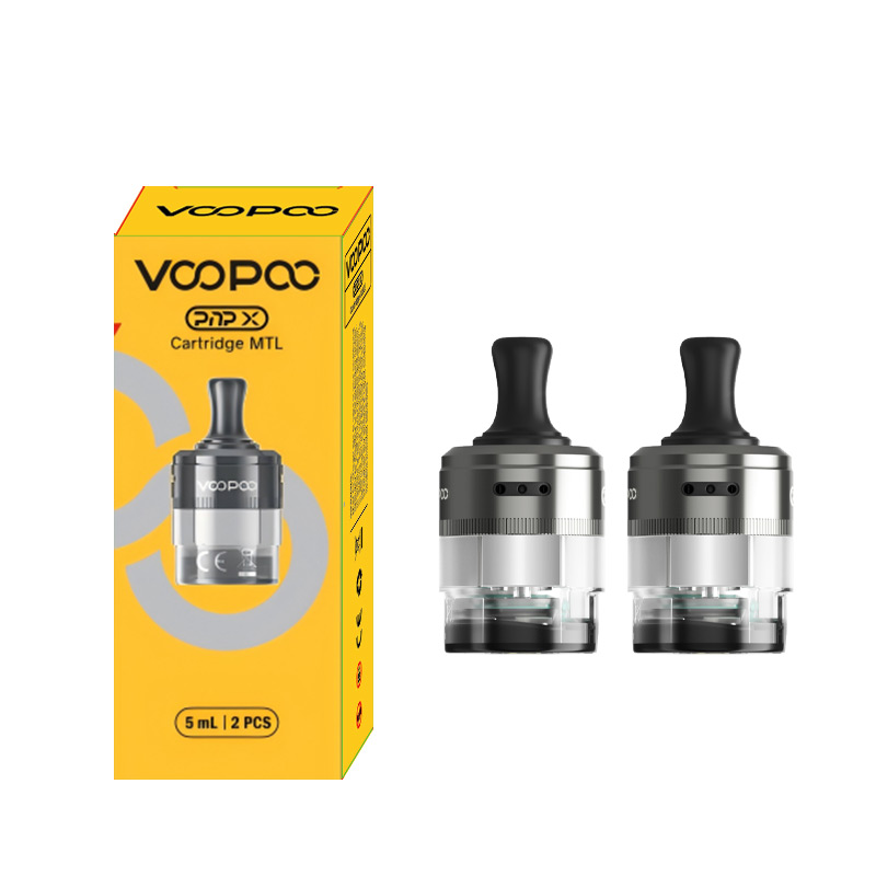 [Global-CN02] Voopoo PnP X Cartridge MTL for Drag S2 Kit / Drag X2 Kit / Doric 60 Pro/ Argus Pro 2 Kit 5ml (2pcs/pack)