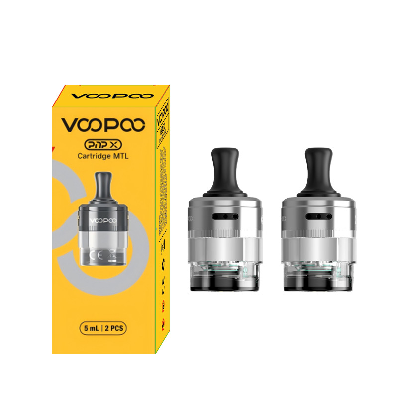[Global-CN02] Voopoo PnP X Cartridge MTL for Drag S2 Kit / Drag X2 Kit / Doric 60 Pro/ Argus Pro 2 Kit 5ml (2pcs/pack)