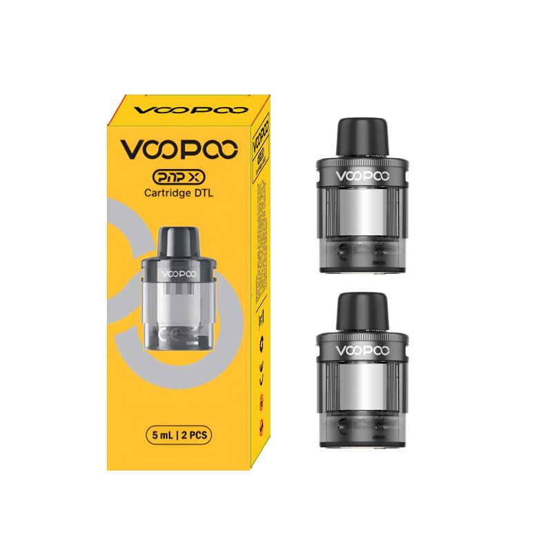 [Global-CN02] Voopoo PnP X Cartridge DTL for Drag S2 Kit / Drag X2 Kit / Argus Pro 2 Kit/ Doric 60 Pro 5ml (2pcs/pack)