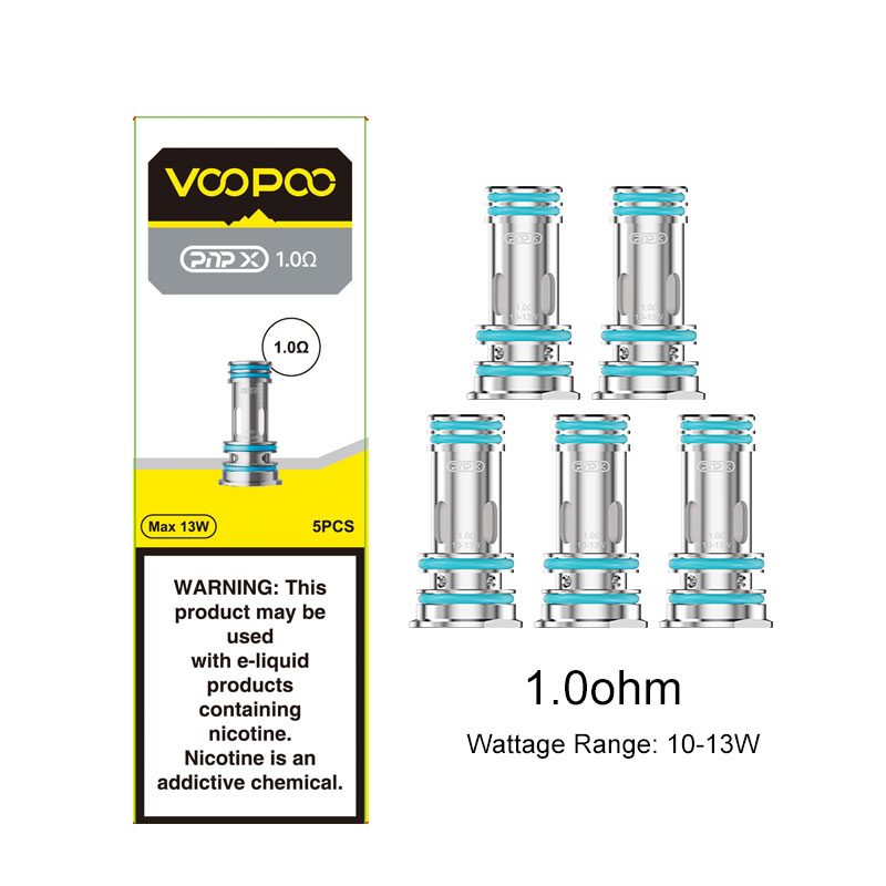 [Global-CN02] Voopoo PnP X Replacement Coil for Argus Pro 2 Kit / Drag 5 Kit / Uforce-X Tank / Doric 60 Pro / Drag S2/ Drag X2 / Vinci Spark100 Kit/ UFORCE-X Nano Tank (5pcs/pack)