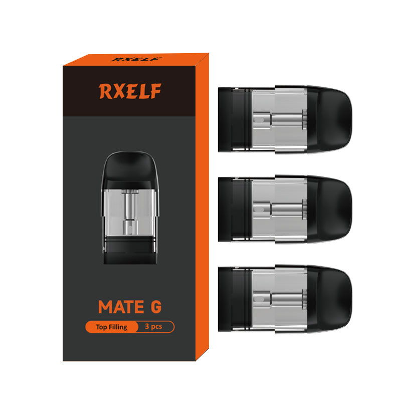 [Global-CN02][Pre-order] RXELF Mate G Top Filling Pod Cartridge For Uwell Caliburn G5 Lite/G5 Lite SE/G5 Lite Koko, Caliburn G4/G4 Mini/G4 Pro Pod, Caliburn G3 Series Kit 