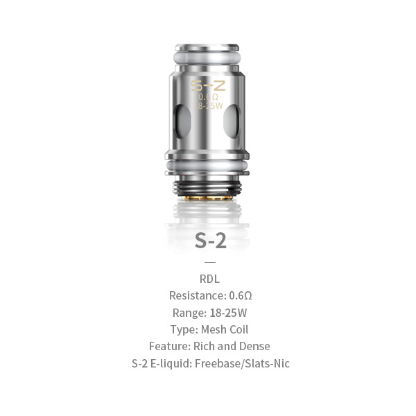 [Global-CN02][Clearance] Smoant S Series Coil for Santi Kit / Knight 40 Kit / Charon Baby Plus Kit / Charon T50 Kit / Pasito Pro Kit (3pcs/Pack)