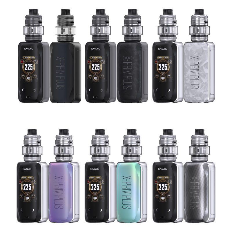 [Global-CN02] SMOK X-PRIV Plus Mod Kit TF-D Sub-ohm Tank 225W 5.5ml