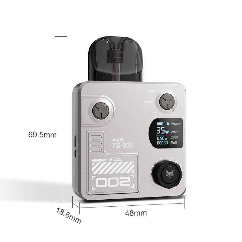 [Global-CN02] Kumiho THOTH S Pod System Kit 1000mAh 2ml