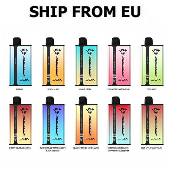 [Europe-PL01] Solobar Twister pro 20000 Kit 2In1 2*14ml Dual Tank